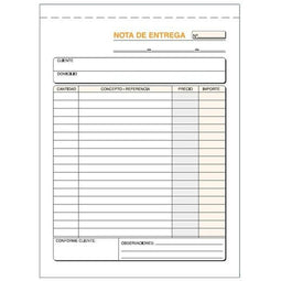 Bezorgingsboekje 15 x 21 cm (5 Stuks)