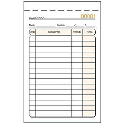 Factuurboek 9 x 14 cm (5 Stuks)
