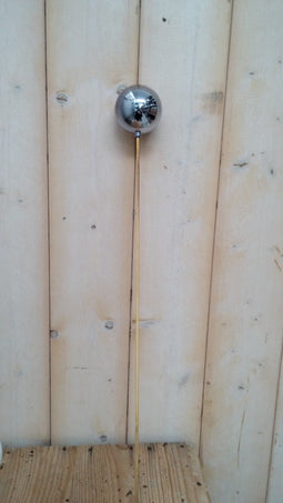 3 stuks - Warentuin Mix - Kerstbal zilver/wit op stok