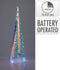 Nampook - Kegel regenboog led 60 cm kerstversiering