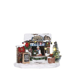Luville - Selling christmas wreaths
