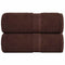Zeepdoekjes 2 st 30x30 cm 360 g/m 100% katoen bruin