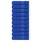 Douchehanddoeken 10 st 70x140 cm 360 g/m 100% katoen blauw