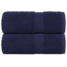 Zeepdoekjes 2 st 30x30 cm 360 g/m 100% katoen marineblauw