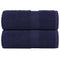 Zeepdoekjes 2 st 30x30 cm 360 g/m 100% katoen marineblauw