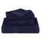 Zeepdoekjes 2 st 30x30 cm 360 g/m 100% katoen marineblauw