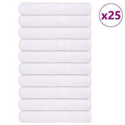Saunahanddoeken 25 st 80x200 cm 360 g/m 100% katoen wit