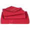 Handdoeken 4 st 50x100 cm 360 g/m 100% katoen rood