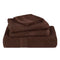 Gastendoekjes 4 st 30x50 cm 360 g/m 100% katoen bruin