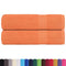Douchehanddoeken 2 st 70x140 cm 360 g/m 100% katoen oranje