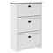 Schoenenrek BODO 80x35x118 cm wit