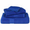 Douchehanddoeken 4 st 70x140 cm 360 g/m 100% katoen blauw