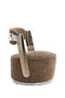 Light&living Stoel 68x65x77 cm KEMENA grijs-bruin