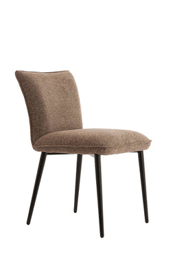 Light&living Eetkamerstoel 58x48x85 cm VADENI bruin-grijs+zwart