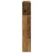 Hoofdbordkast 140x18,5x102,5 cm bewerkt hout oud houtkleurig