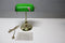 EGLO Banker - Bureaulamp - 1 Lichts - Messing - Groen