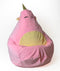 Eenhoorn roze XL 130 x 90 cm Sako tas poef