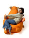 Zak Sako Kitten oranje XL 130 x 90 cm