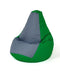Sako tas poef peer groen-grijs XL 130 x 90 cm