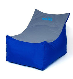 Sako tas poef Tron blauw-grijs XXL 140 x 90 cm