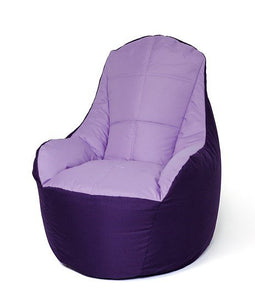 Sako tas poef Boss paars-lichtpaars XXL 140 x 90 cm