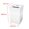HSM Pure 630 hakselaar, 130 l, 3,9 mm