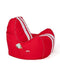 Ferrari rood-wit XXL 140 x 100 cm Sako tas poef