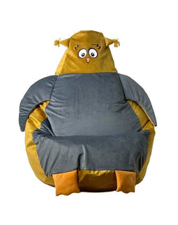 Sako tas poef Sowa goudgrijs XL 130 x 90 cm