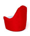 Zak Sako Boss poef rood en wit XXL 140 x 90 cm