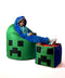 Sako tas poef Minecraft groen XXL 110 x 90 cm