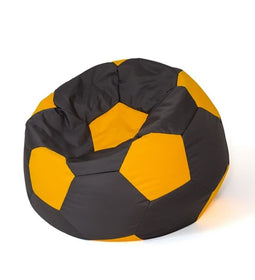 Sako tas poef Bal zwart-geel XL 120 cm