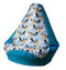 Sako tas poef peerprint blauw - Frozen XXL 140 x 100 cm
