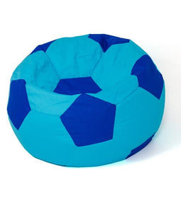 Sako tas poef bal blauw-korenbloem XL 120 cm