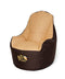 Zak Sako Boss bruin-beige XXL poef 140 x 90 cm