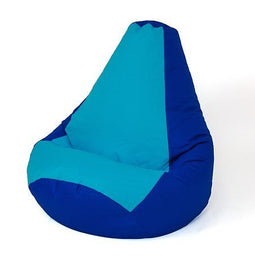 Sako tas poef peer blauw XXL 140 x 100 cm
