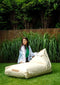 Sako poef Beige matras XXL 160 x 80 cm
