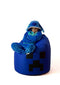 Sako tas poef Minecraft blauw XXL 110 x 90 cm