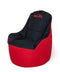 Boss rood-zwarte Sako tas poef XXL 140 x 90 cm