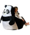 Sako tas poef Panda zwart-wit XL 130 x 90 cm