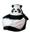 Sako tas poef Panda zwart-wit XL 130 x 90 cm