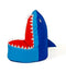 Sako poef Shark marineblauw XXL 100 x 60 cm