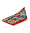 Sako zakpoef Matras print-rood XXL 160 x 80 cm