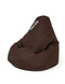 Sako tas poef chocolade peer L 105 x 80 cm