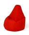 Sako tas poef peer rood L 105 x 80 cm