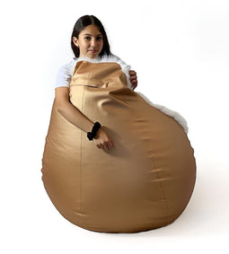 Sako tas poef Glamour goud XL 120 x 80 cm