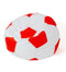 Sako tas poef bal wit-rood XXL 140 cm