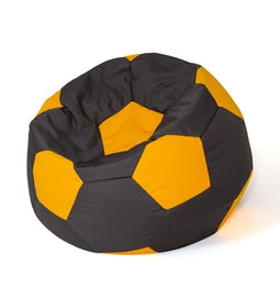 Sako tas poef Bal zwart-geel XXL 140 cm