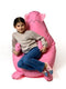 Zak Sako Kitten roze XL 130 x 90 cm