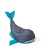 Sako tas poef walvis grijs-blauw L 110 x 80 cm