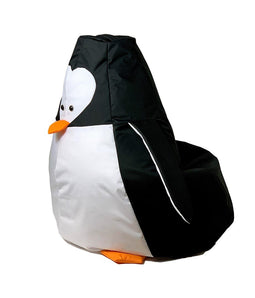 Sako tas poef Penguin zwart-wit L 105 x 80 cm